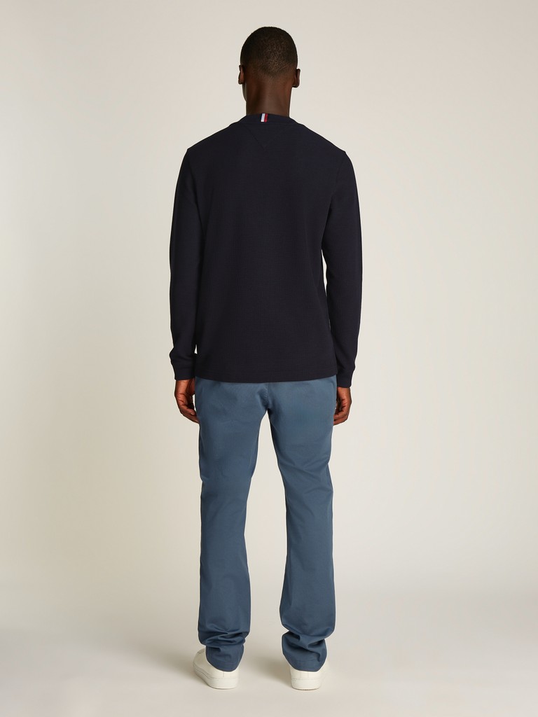 TEXTURED LS TEE