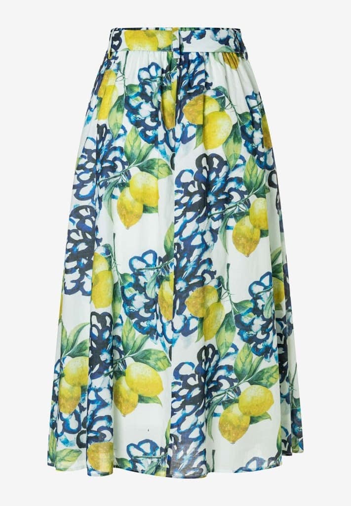 Rock mit "Zitronen-Print"