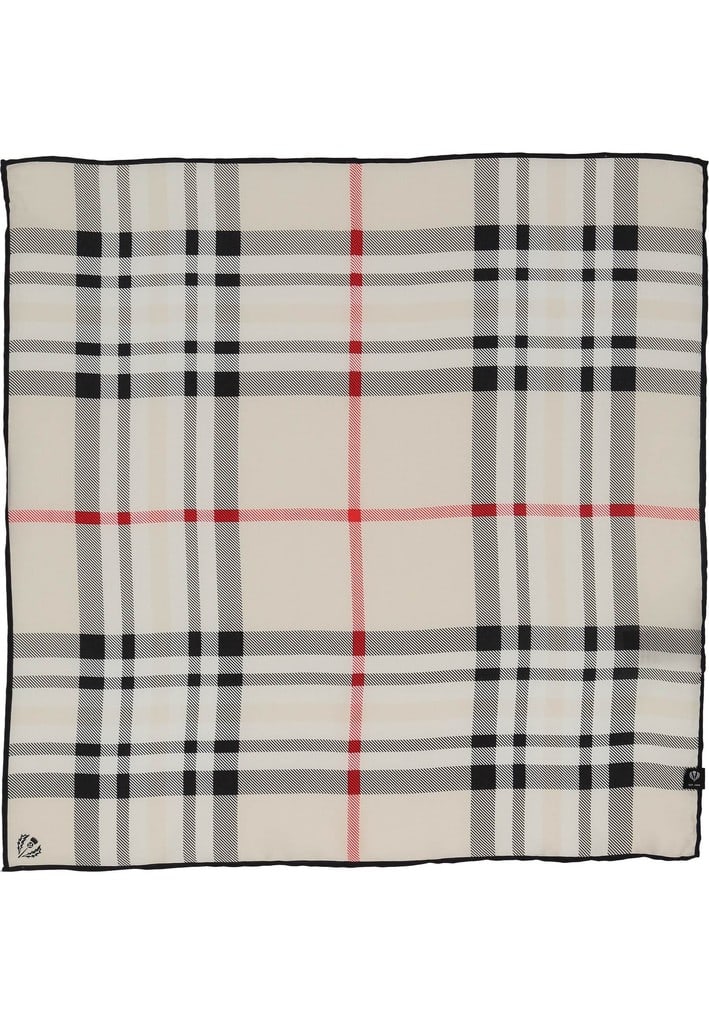Nickituch Nickituch mit FRAAS Plaid Karo aus reiner Seide