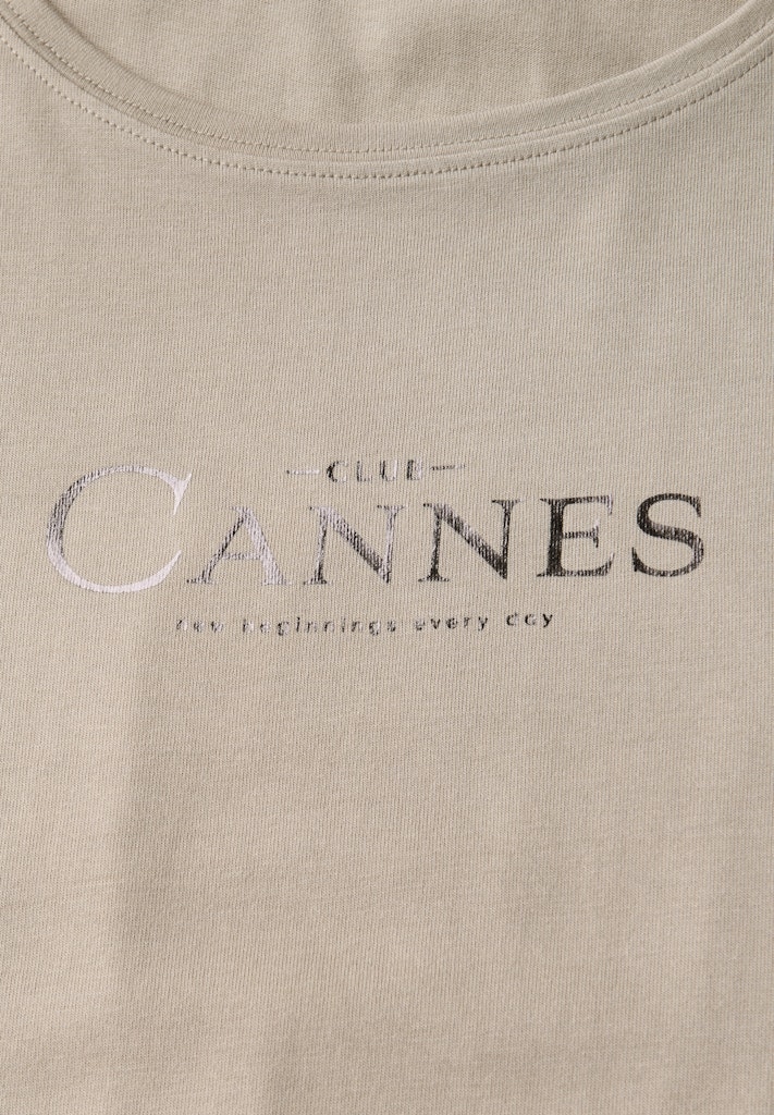 Shirt mit Folien-Wording