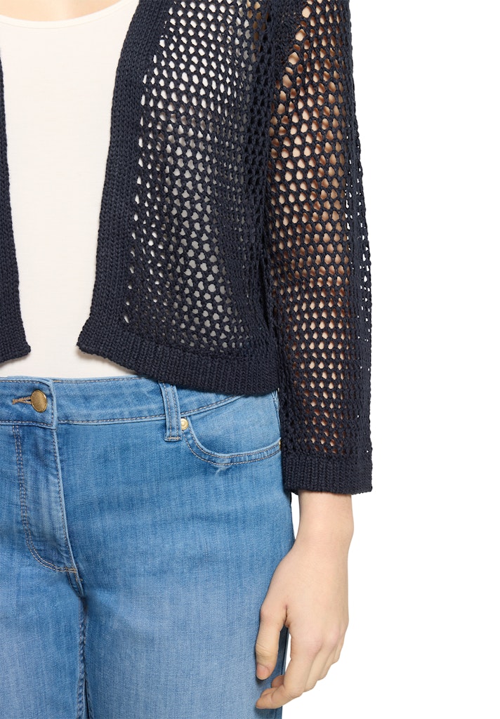Grobstrickjacke