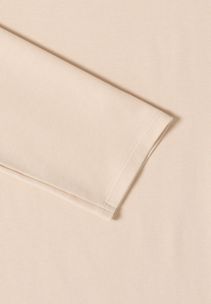 Basic Shirt in Unifarbe