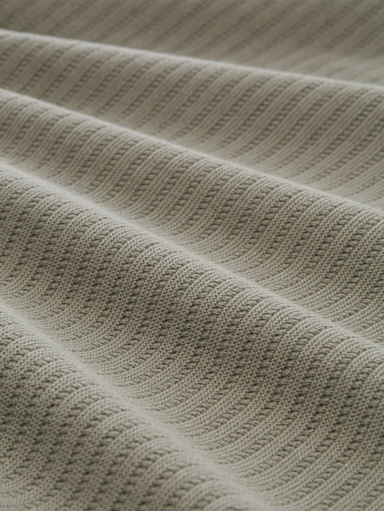 Strickpullover mit Polokragen