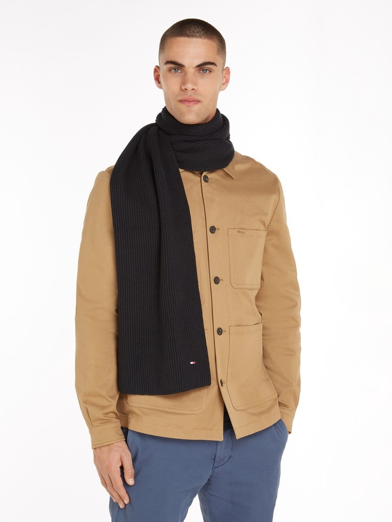 TH FLAG PIMA COTTON CASH SCARF