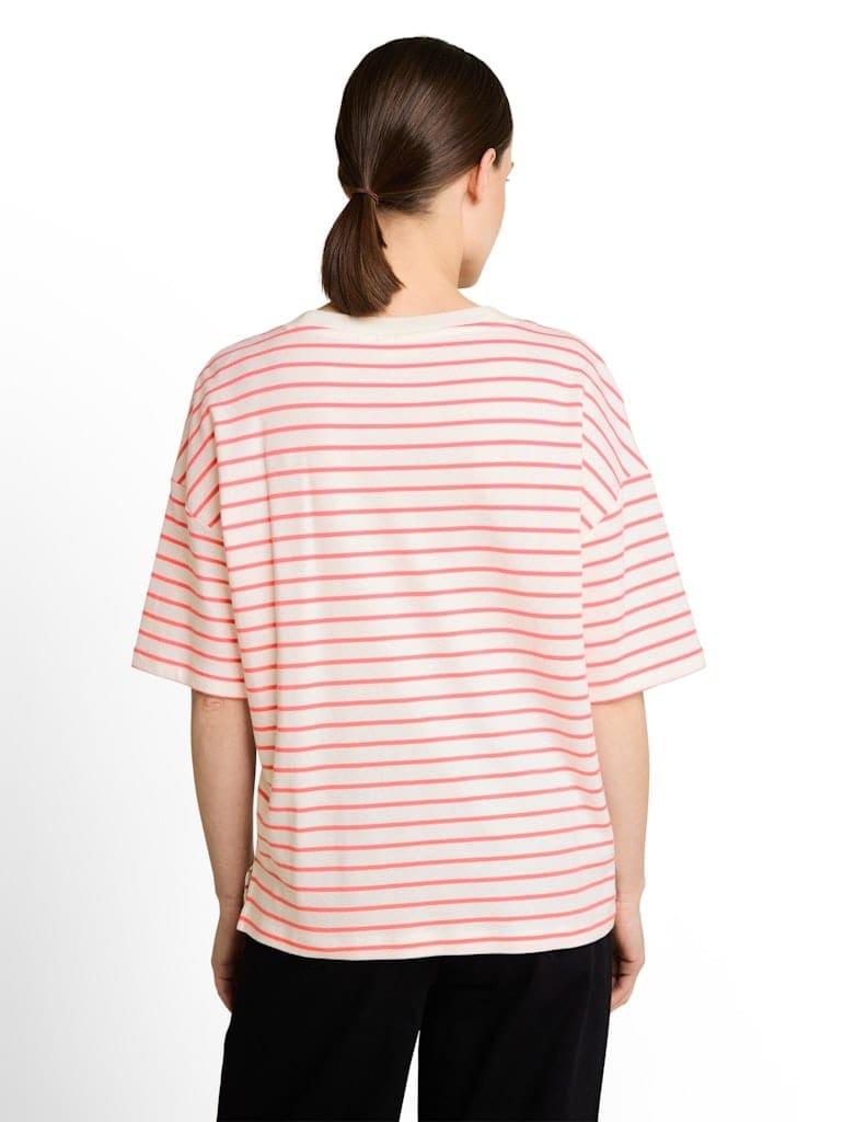 Oversize T-Shirt mit Streifenmuster