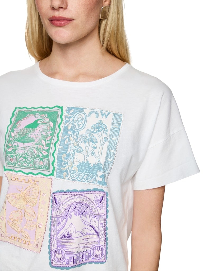 Verziertes Baumwollshirt