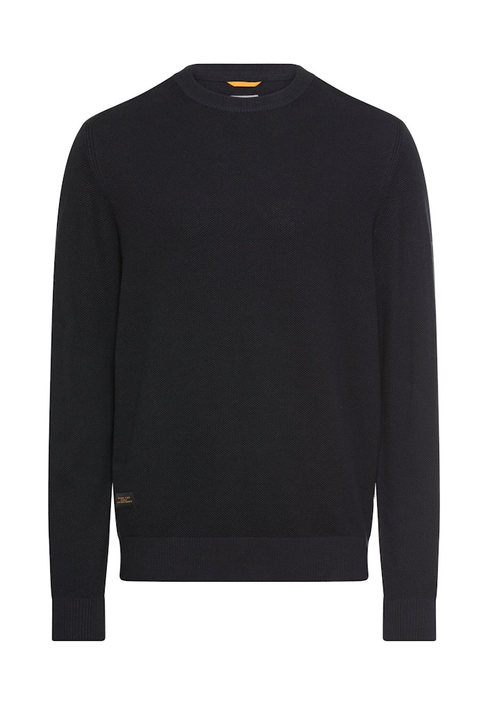 Strickpullover mit Rundhalsausschnitt