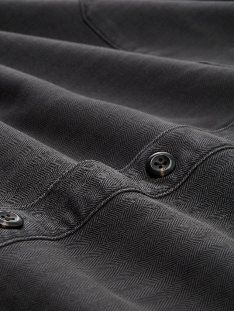 Overshirt im Washed-Look