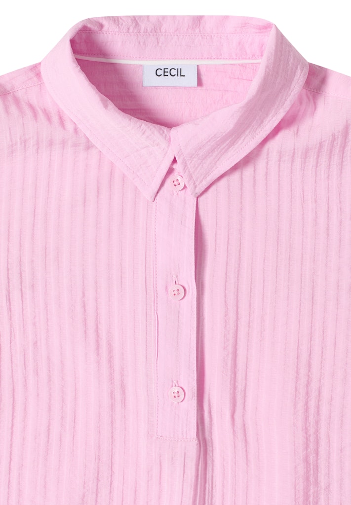 Dropped Shoulder Bluse mit Struktur
