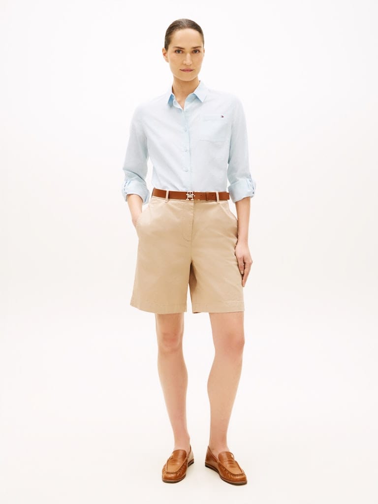 Washed Regular Chino Shorts