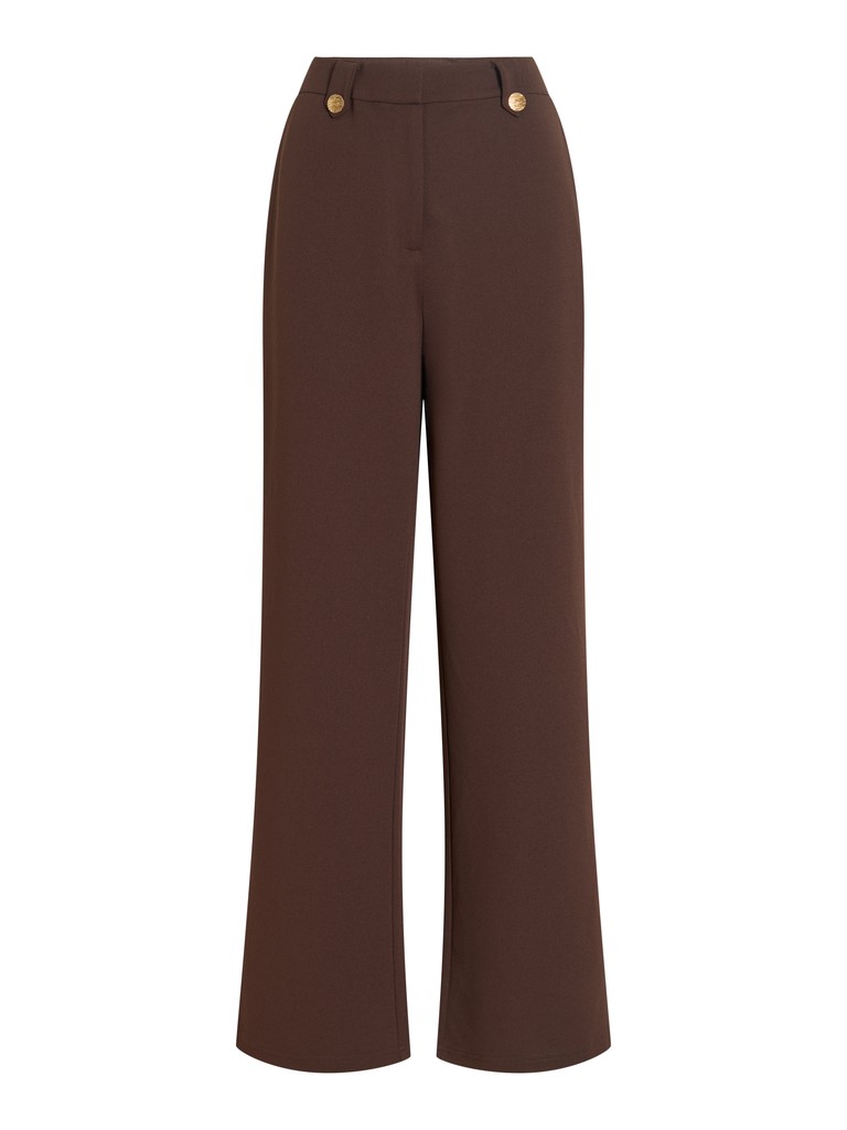 VICLUA HW WIDE BUTTON PANTS- NOOS