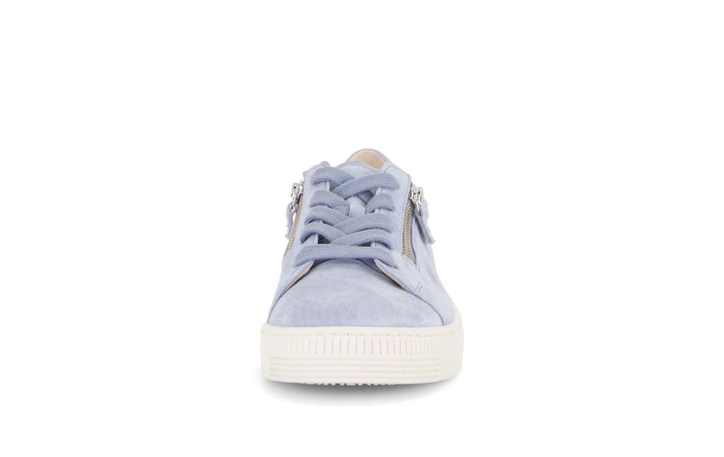 Sneaker low Rauleder blau