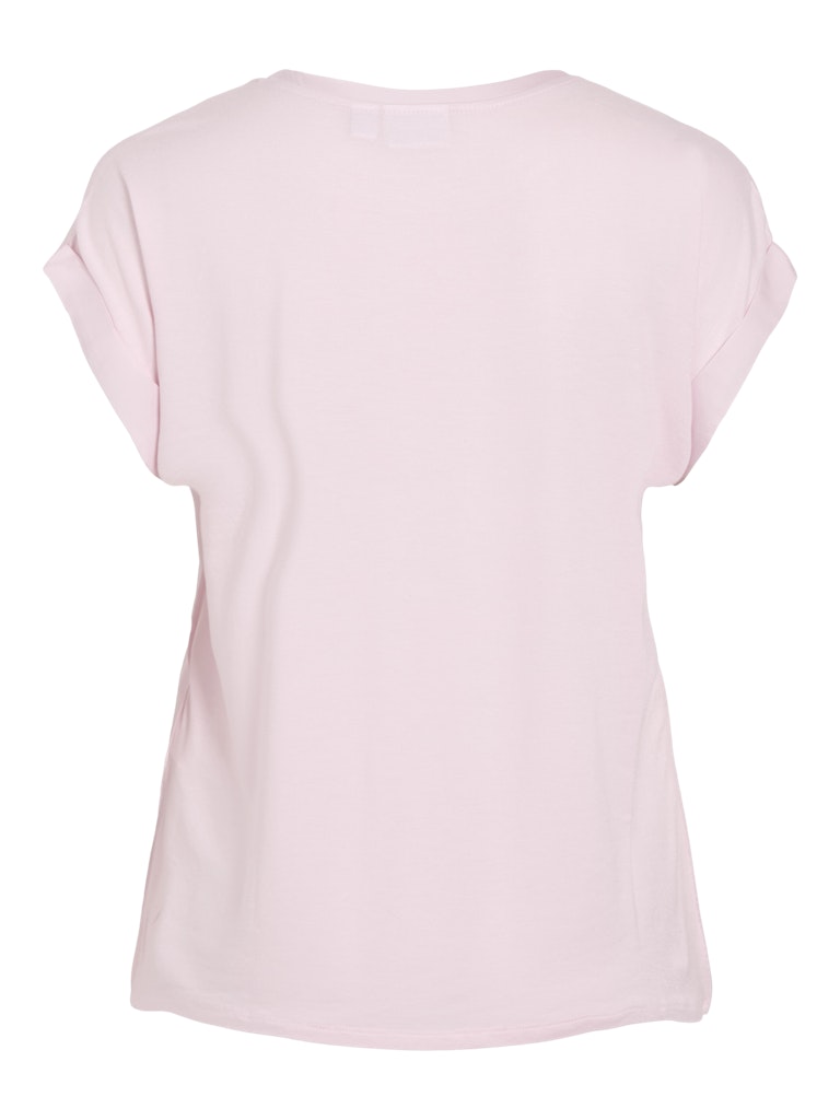 VIELLETTE S/S SATIN TOP - NOOS