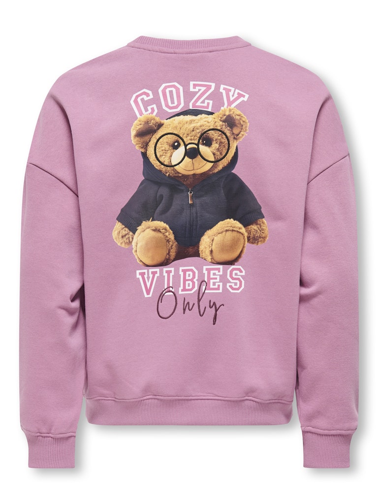 KOGBILA L/S OVZ PRINT O-NECK SWT NOOS