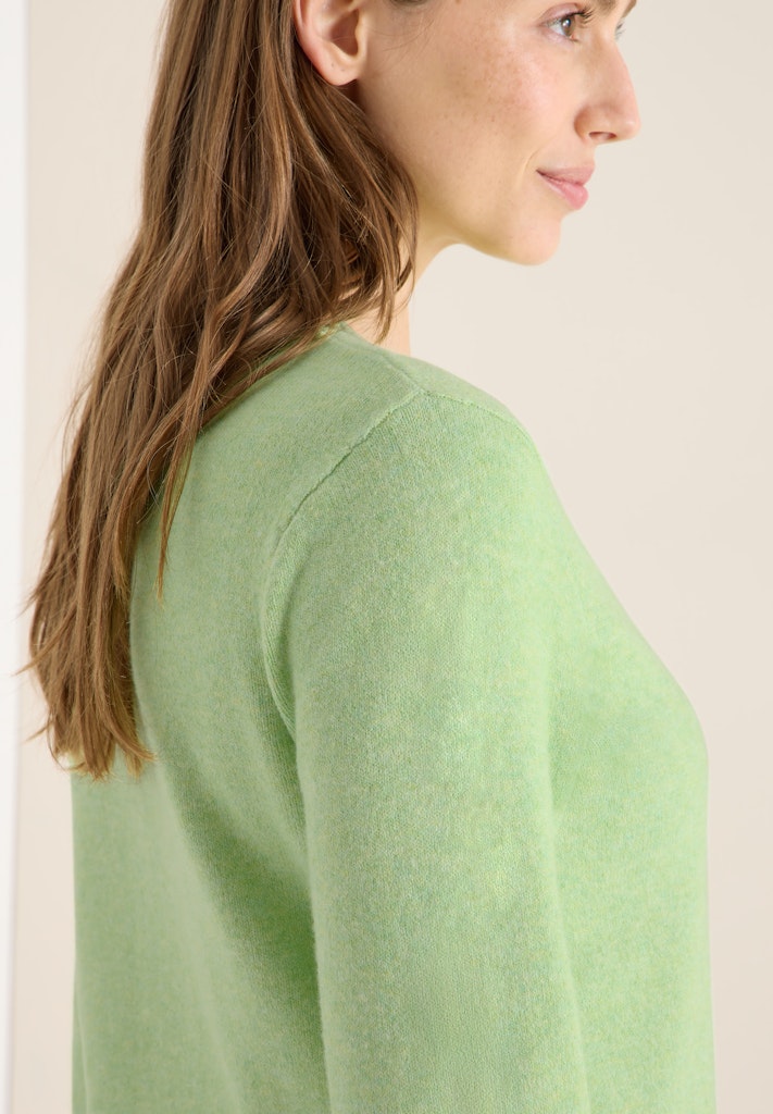 Softer Pullover in Unifarbe