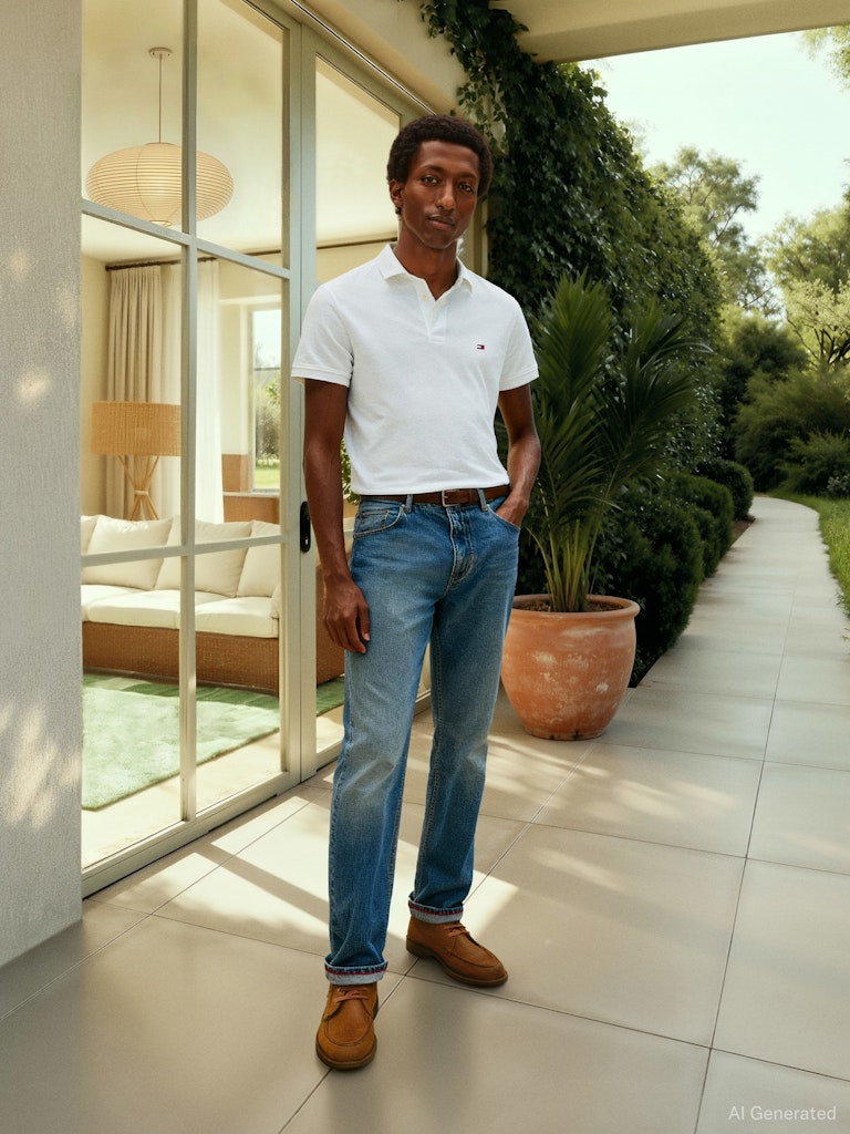 1985 Slim Fit Pique Polo Shirt