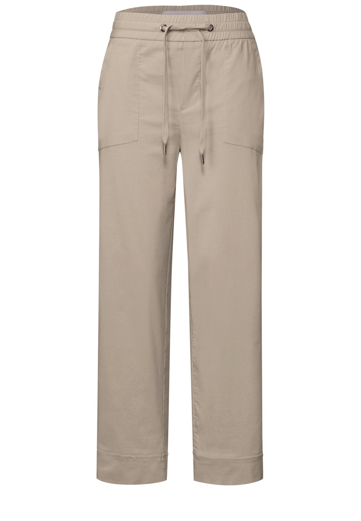 Casual Fit Hose mit Turn-Up