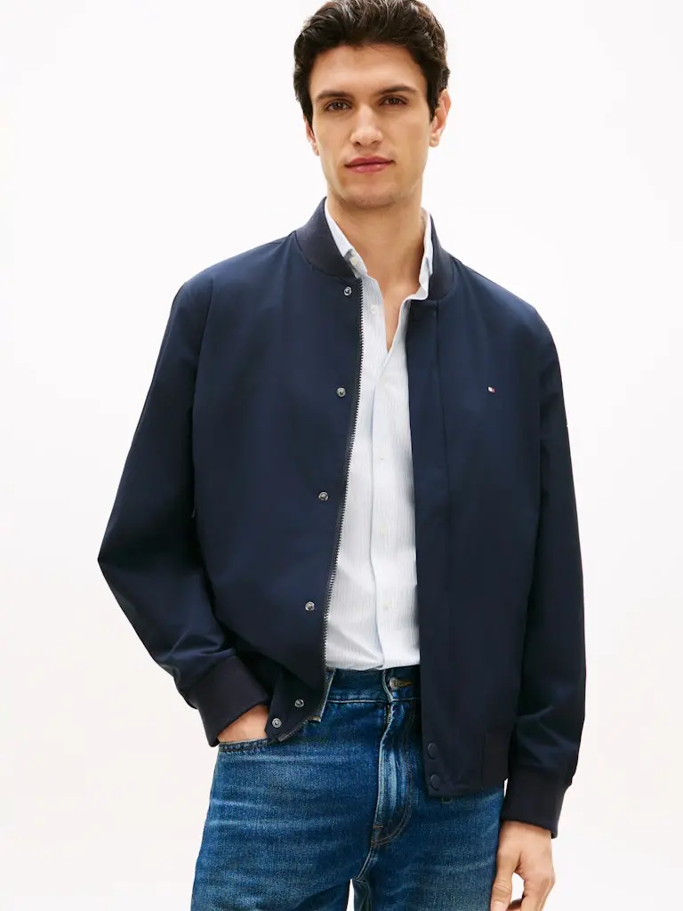 Performance Water Repellent Relaxed Bomber Jacket