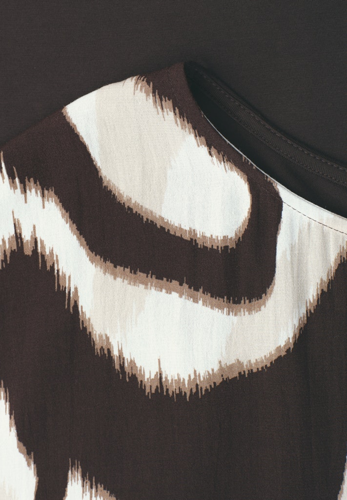 Dropped Shoulder Shirt mit Print