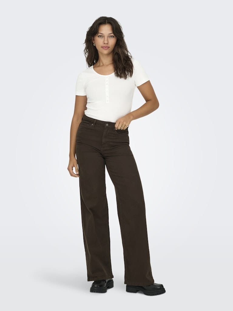 ONLMADISON BLUSH HW WIDE COLOR DNM NOOS