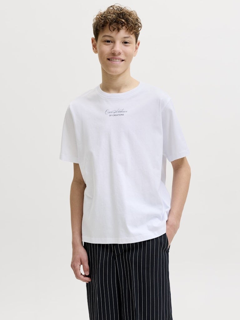 JJART PRINT TEE SS CREW NECK JNR