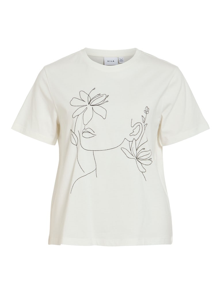 VISYBIL O-NECK S/S ARTISTIC TOP