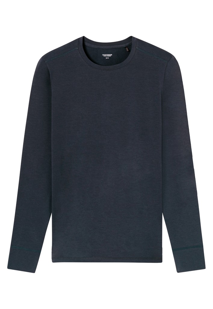 Langarmshirt Rundhals