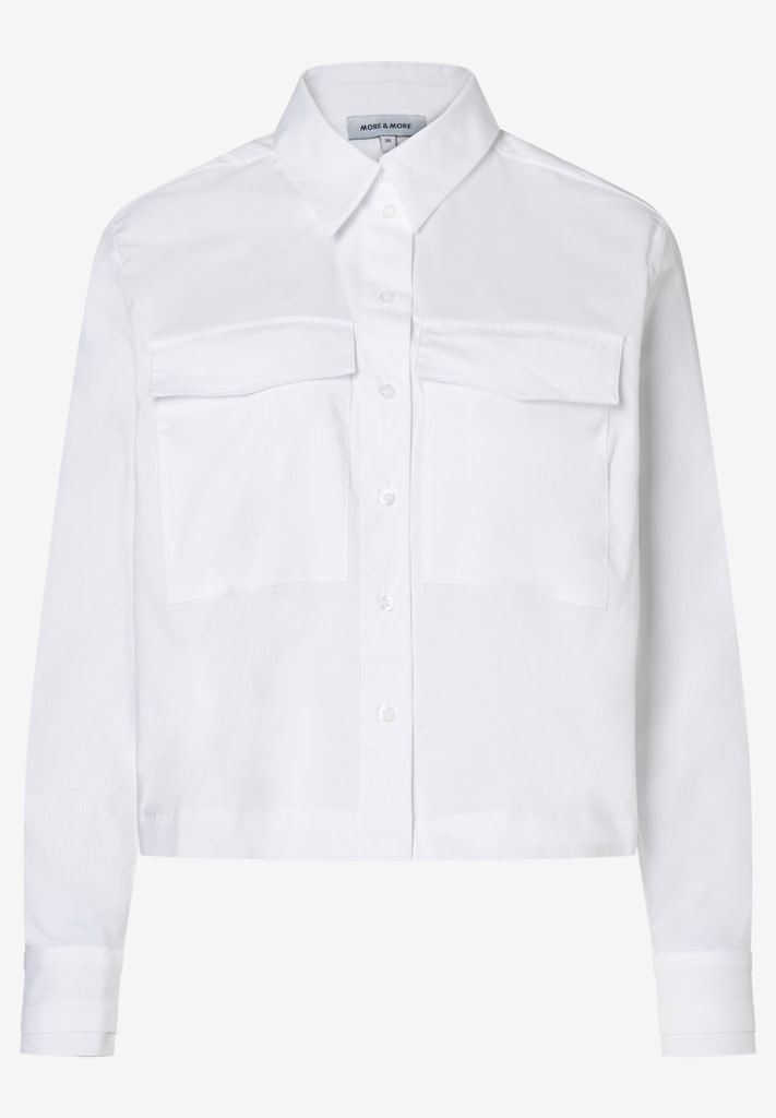 Cropped Shirt Blouse