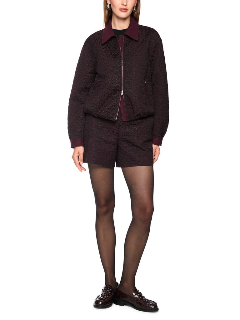 Jacke mit Strukturmuster