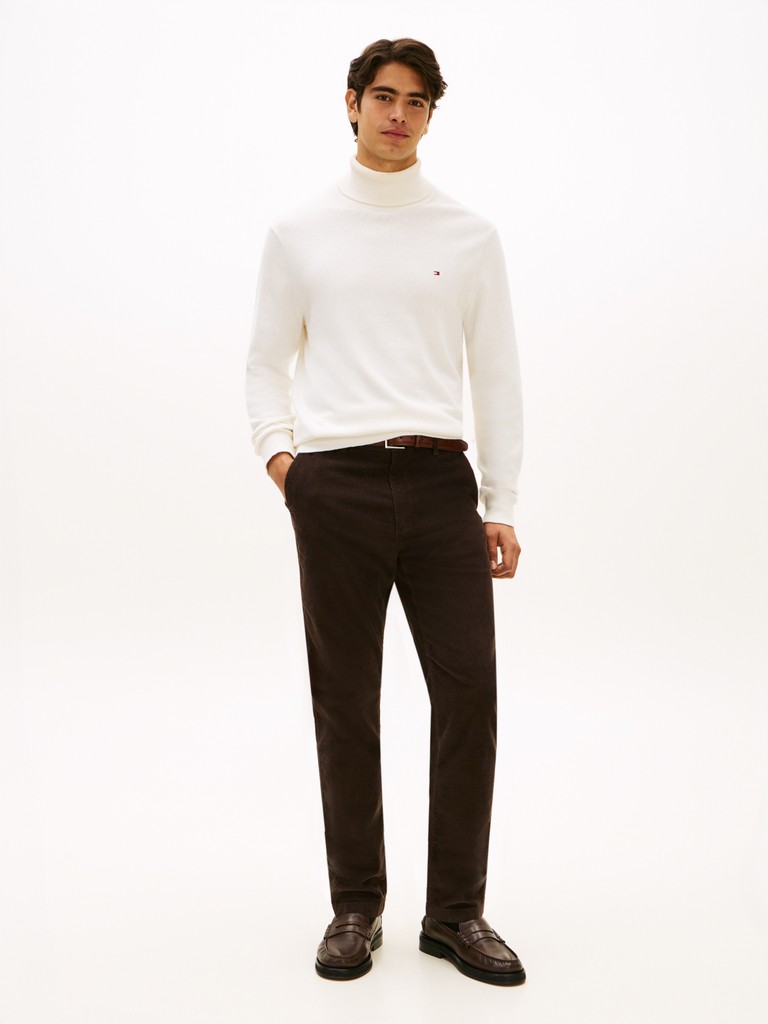 PIMA ORG CTN CASHMERE ROLL NECK