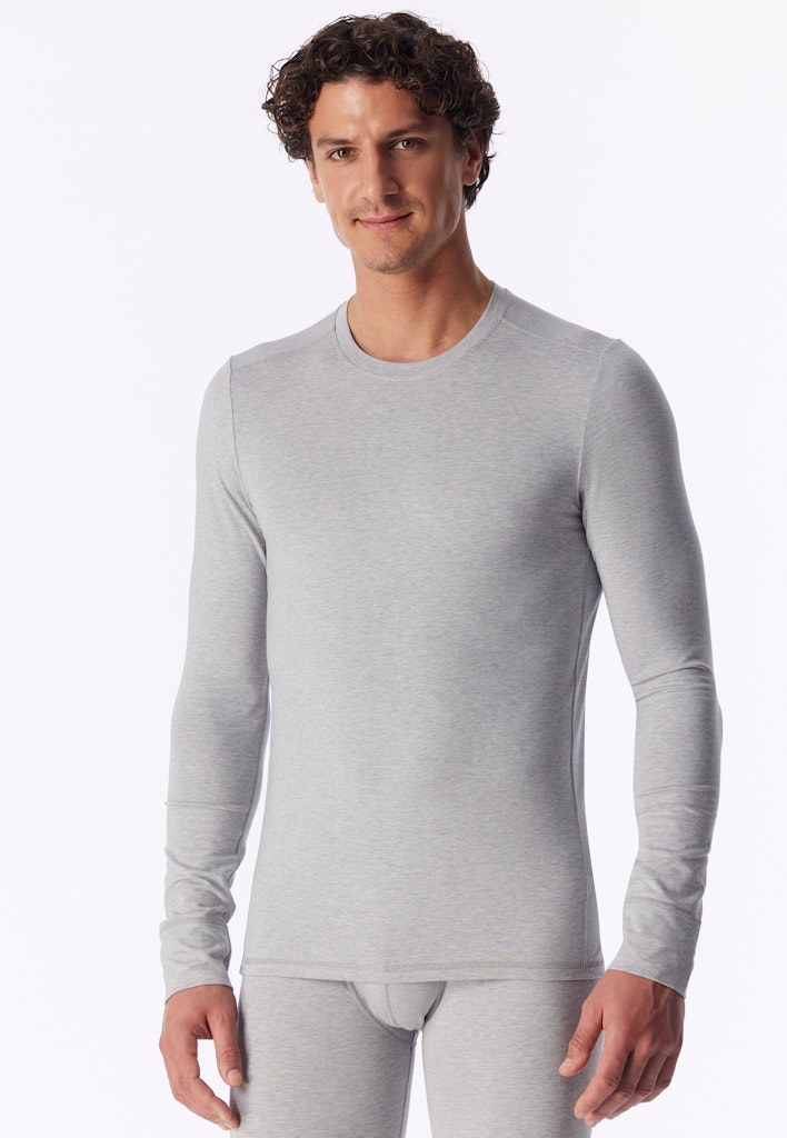 Langarmshirt Rundhals