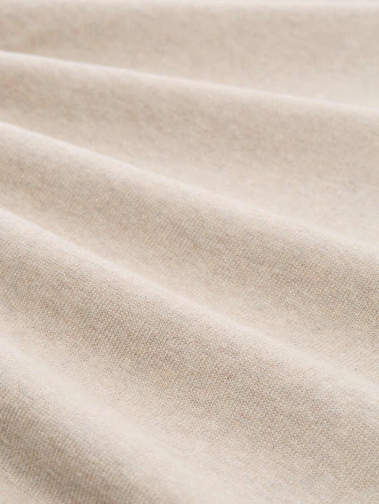 Basic Strickpullover aus Baumwolle