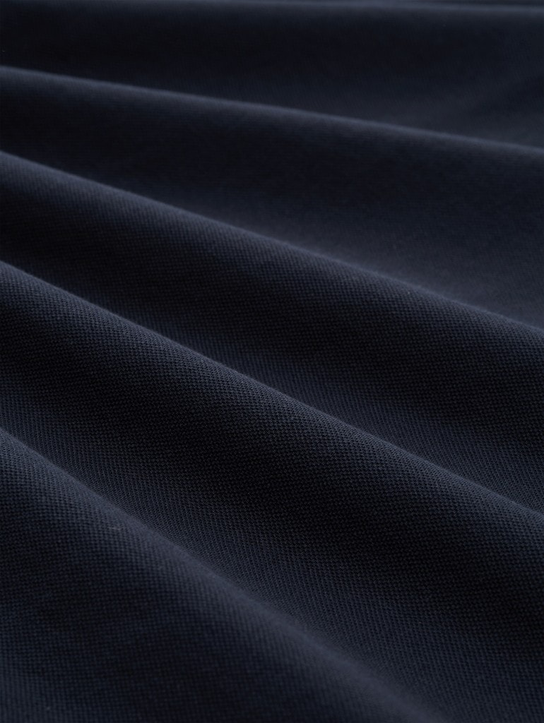 Langarm Piqué Poloshirt