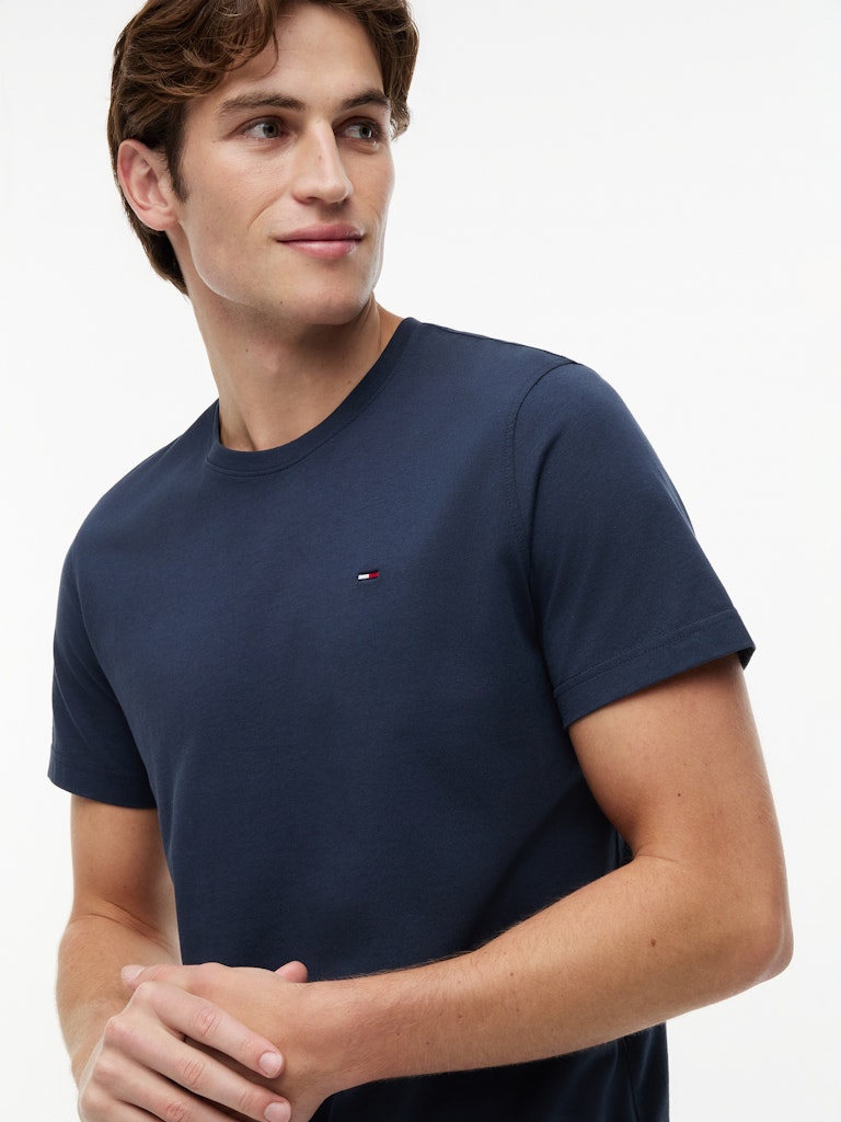 Tommy Flag Extra Slim Jersey T-Shirt