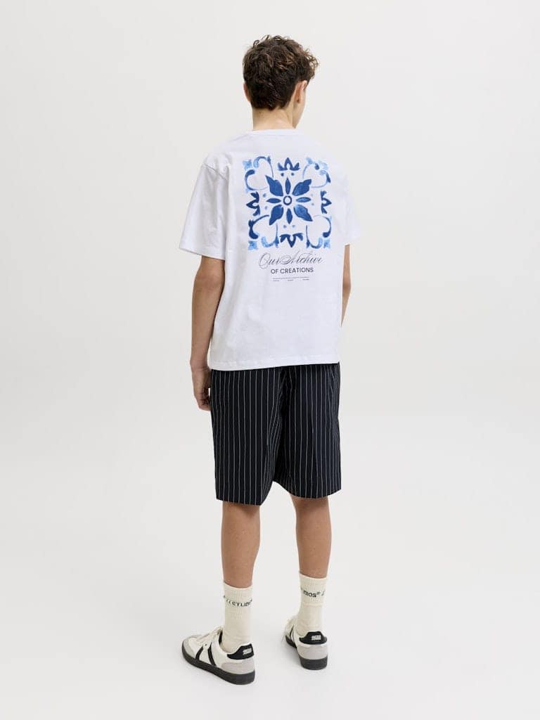 JJART PRINT TEE SS CREW NECK JNR