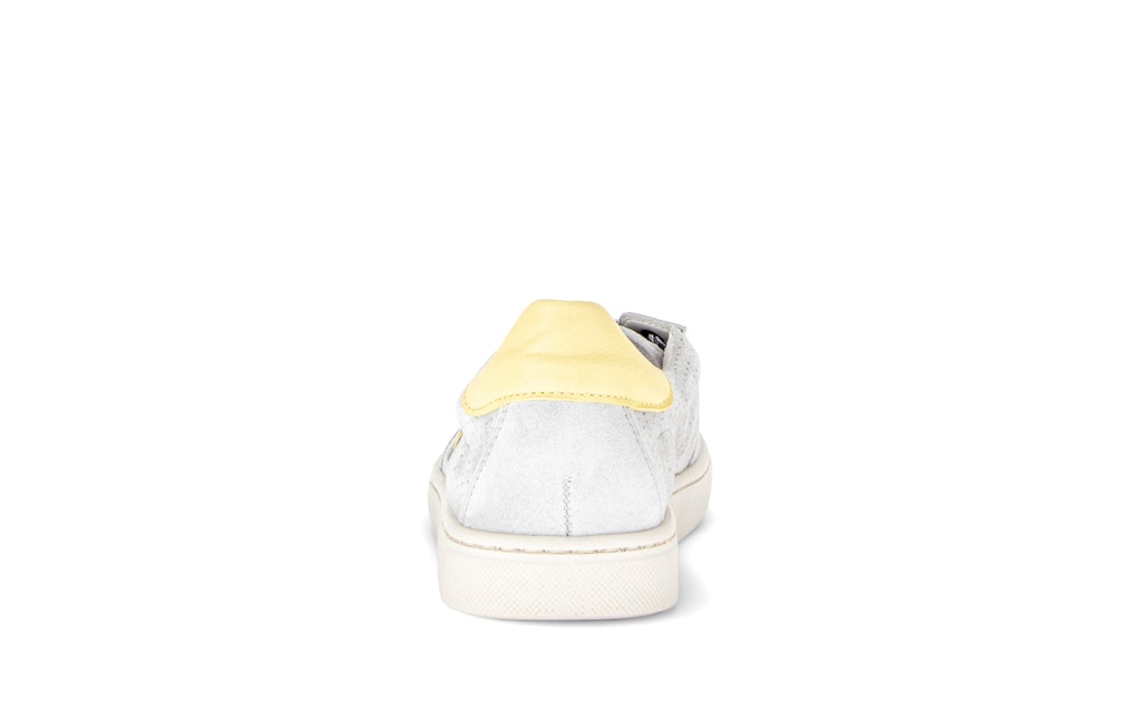 Sneaker low Rauleder grau