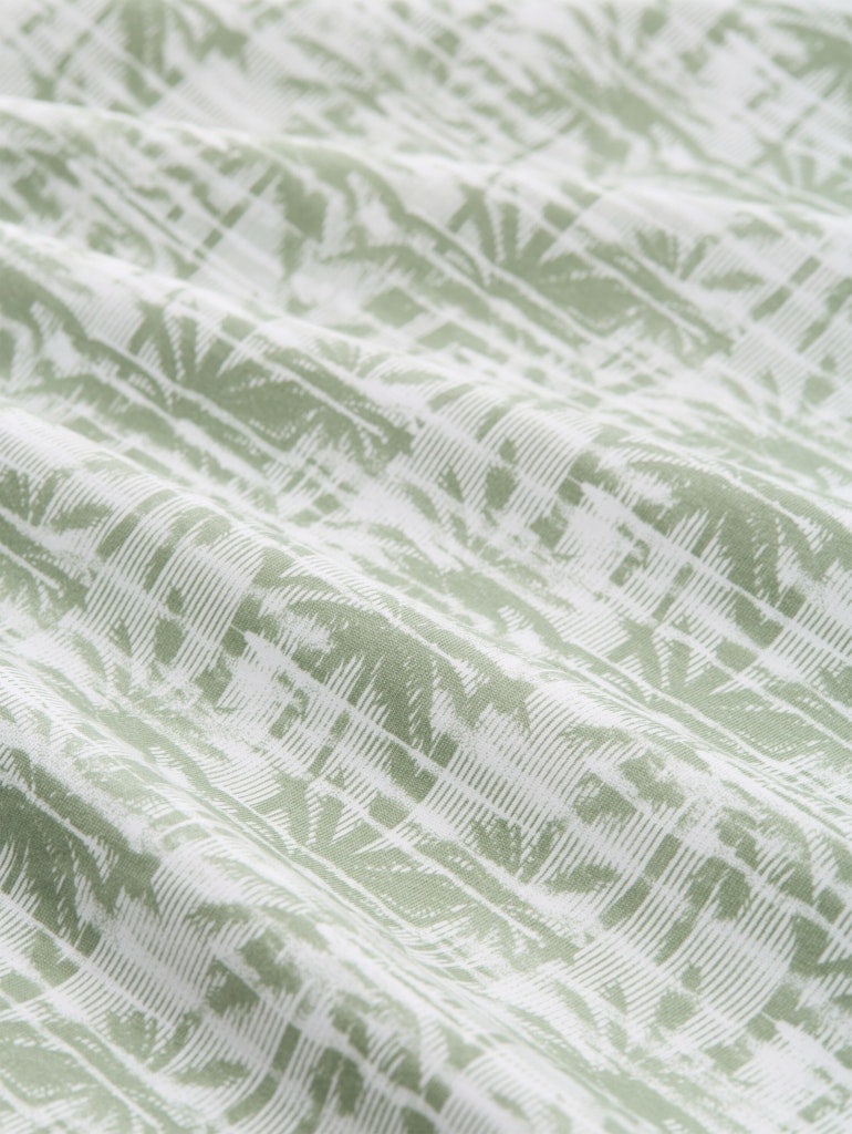 T-Shirt mit Palmenprint