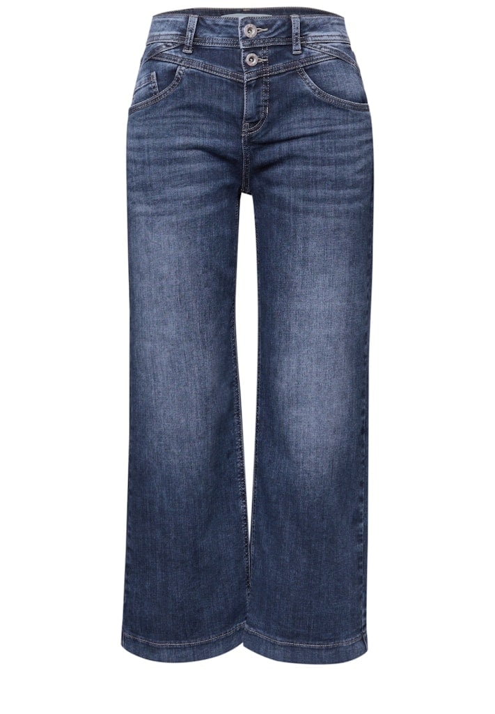 High Waist Wide Leg Jeans im Loose Fit