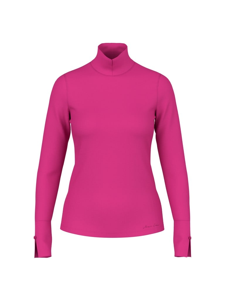 Basic-Shirt mit Stehkragen