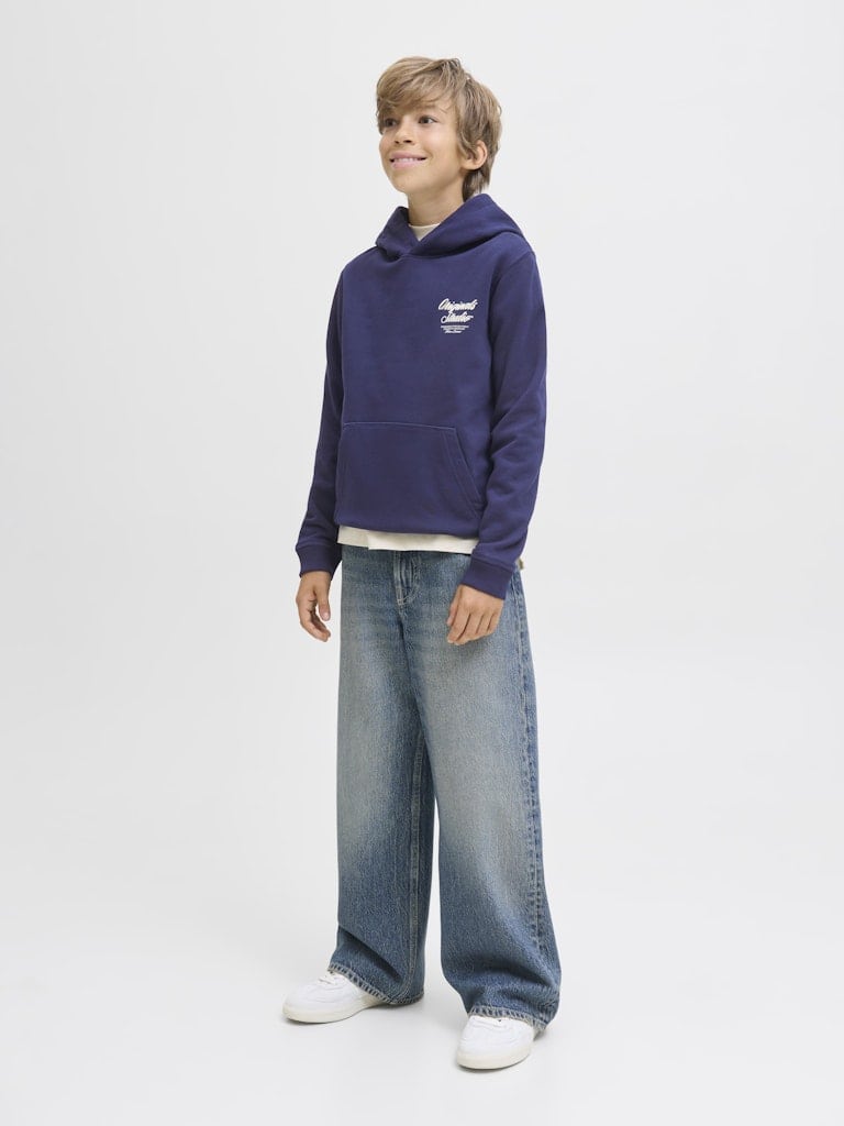 JORNORREBRO TYPO BACK SWEAT HOOD SN JNR