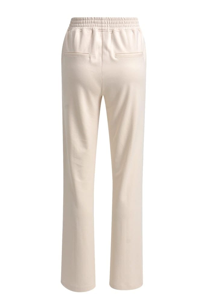 wideleg pants with elastic at back waist and french pockets