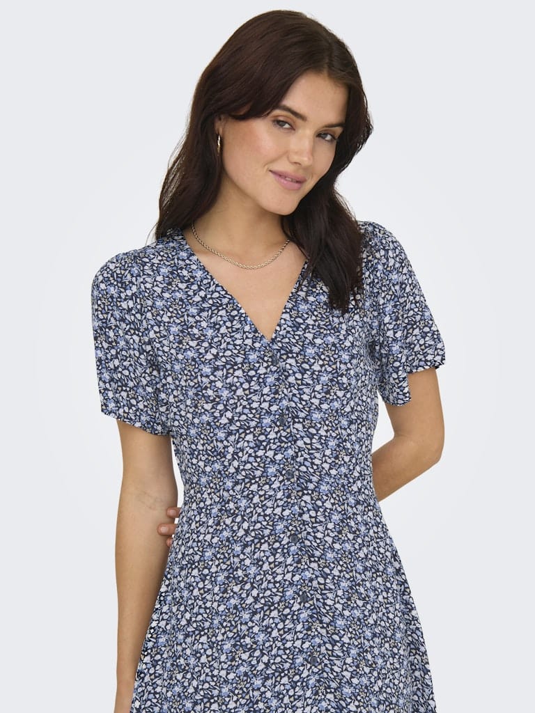 ONLEVIDA S/S SHORT DRESS WVN NOOS