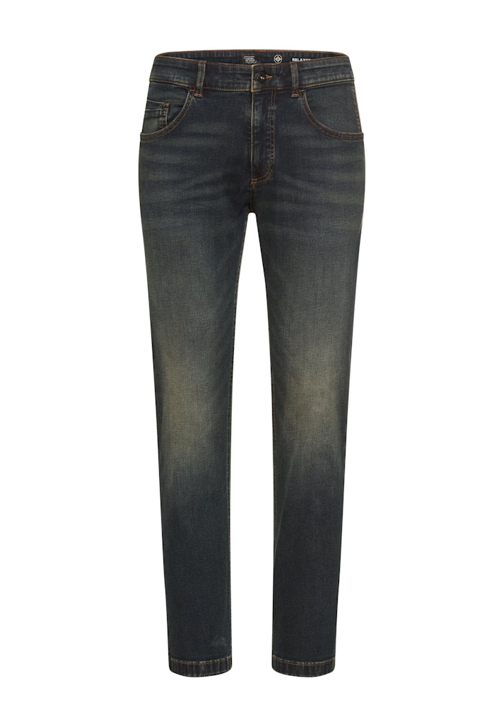 fleXXXactive® 5-Pkt Slim Fit Hose aus Baumwollmix