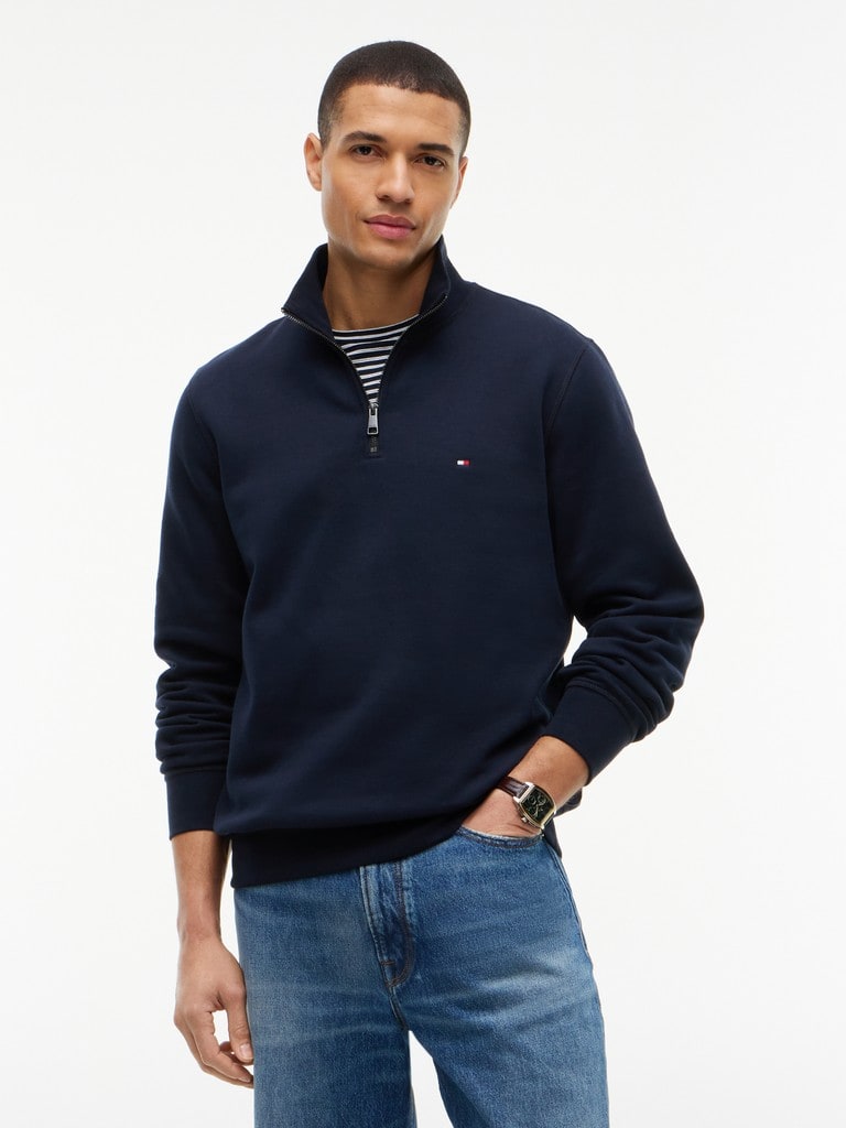 ESSENTIAL FLEECE 1/4 ZIP