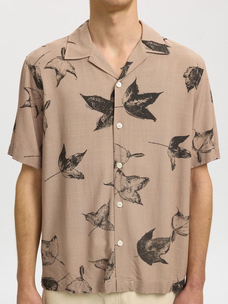 SLHREGTERRY AOP SS SHIRT