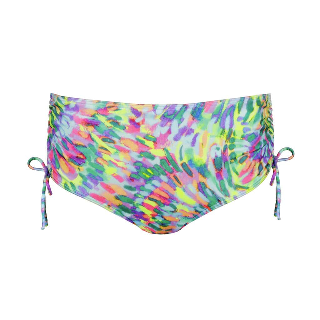DOUALA Impressionist Summer Bikini Taillenslip m. Schnur