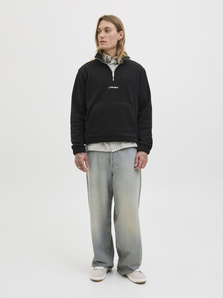 JJESOHO HALF ZIP FLEECE SN