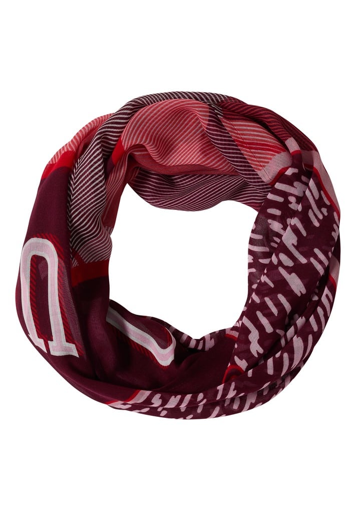 Loop-Schal mit Patchwork-Print