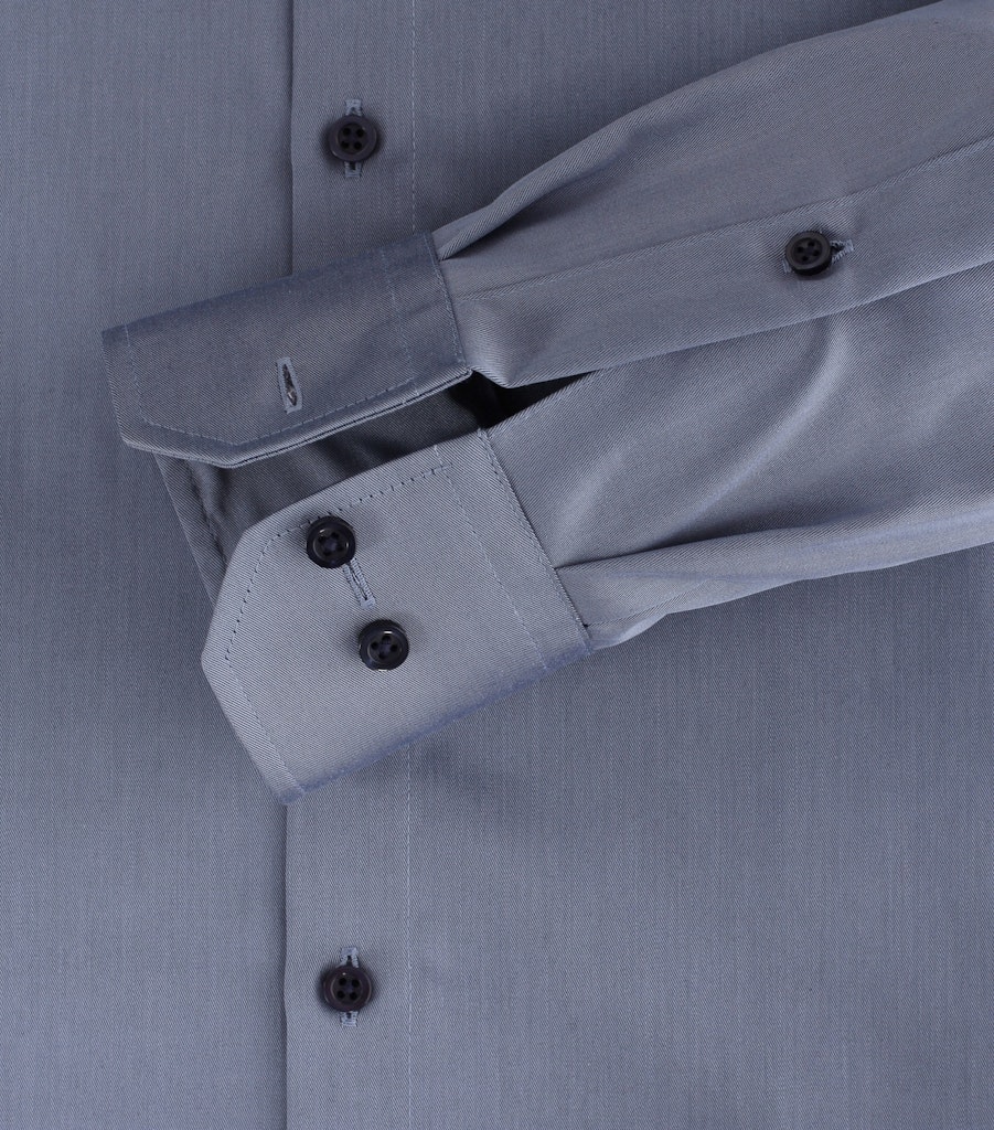 Twill Hemd uni 001880