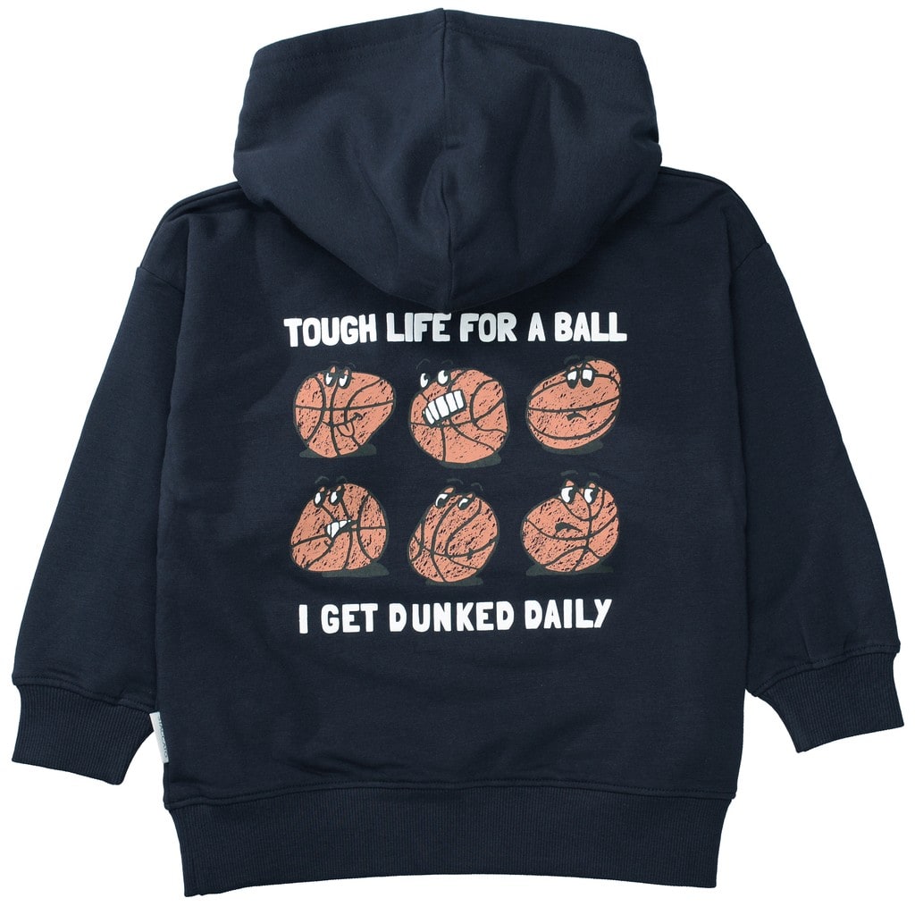 Kn.-Hoodie, oversized